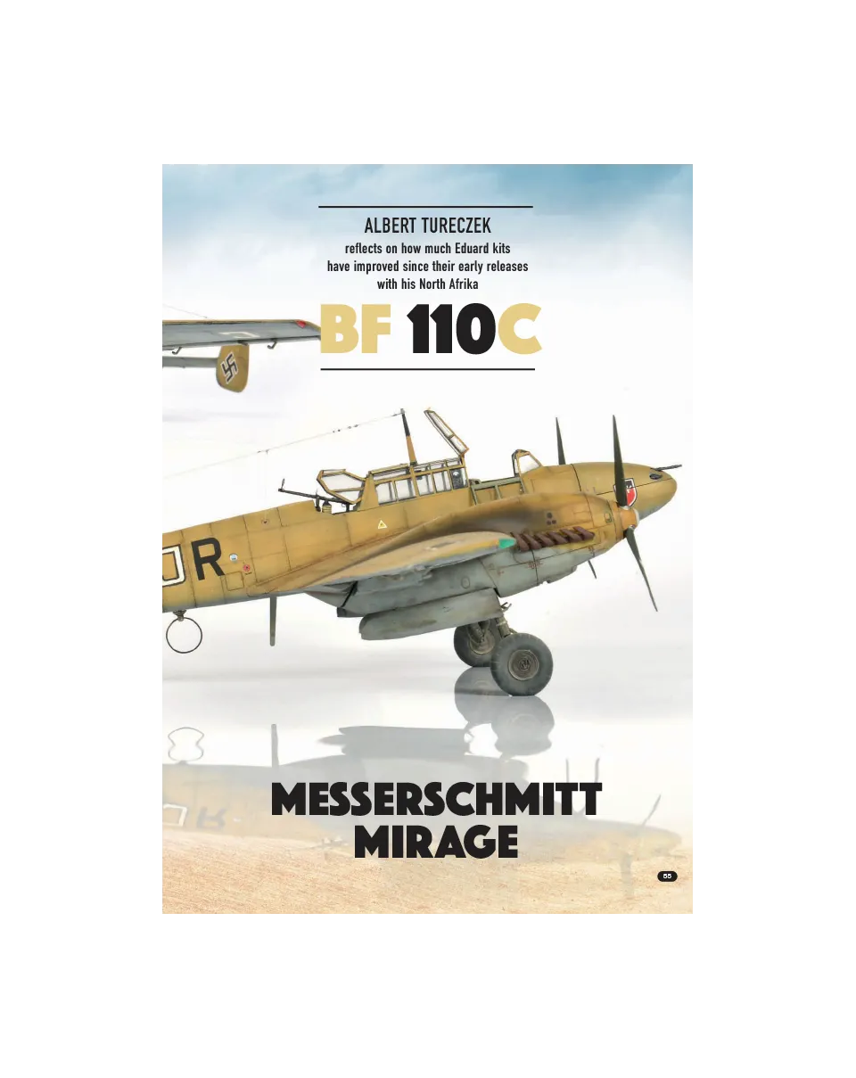 AFV Modeller AIR117 Messerschmitt Mirage articolo PDF singolo