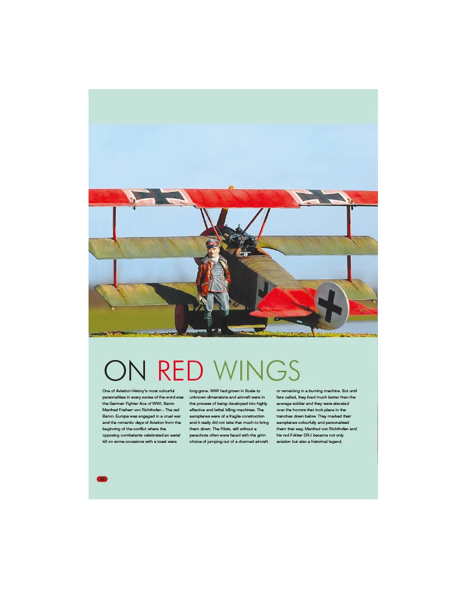 AFV Modeller AIR10 On Red Wings articolo PDF aerei