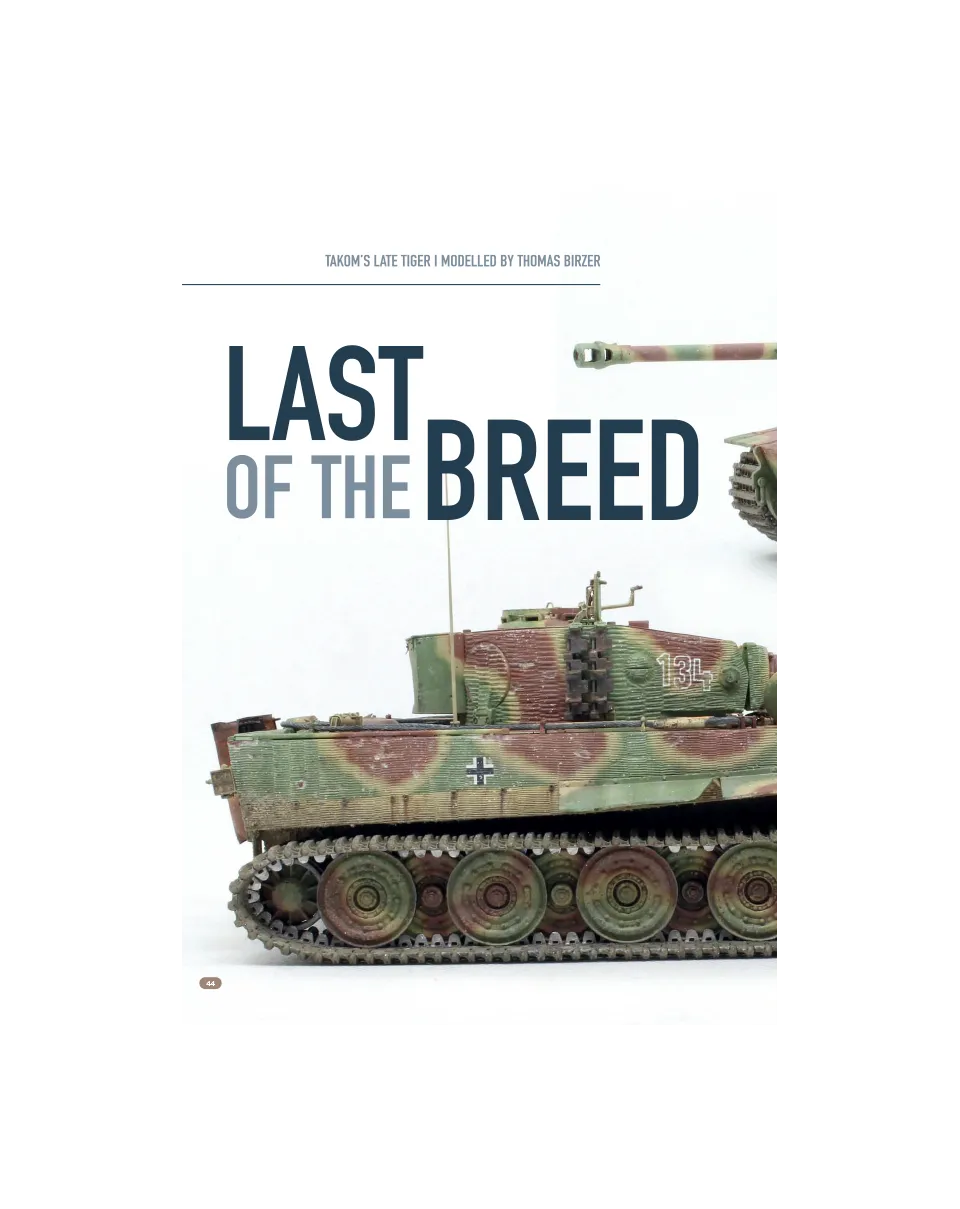 AFV Modeller AFV 141 Tiger I Late rivista PDF copia singola