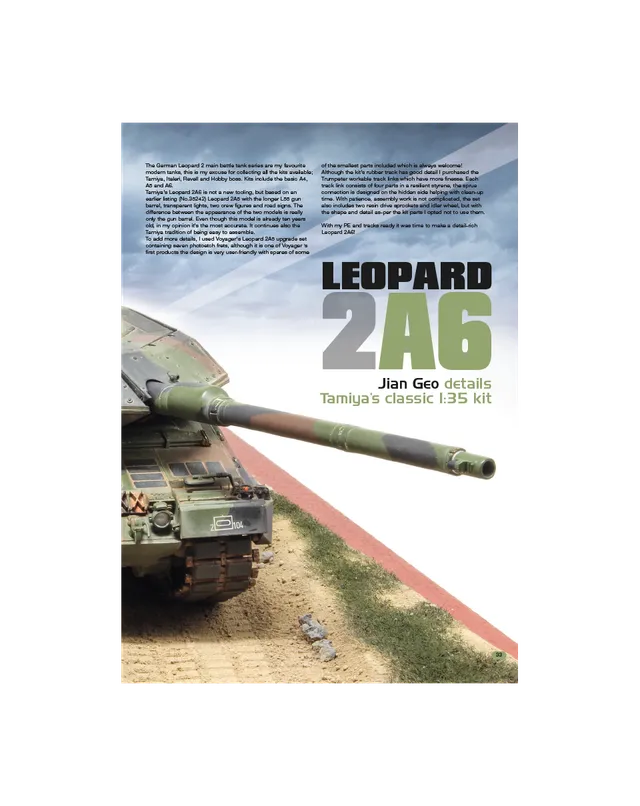 AFV Modeller AFV 82 articolo PDF Leopard 2A6