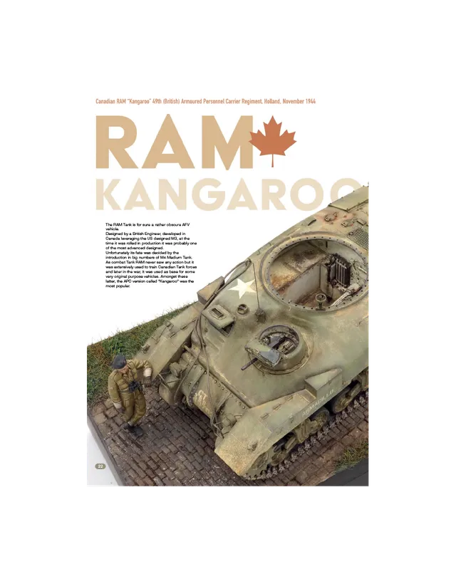 AFV Modeller AFV125 Ram Kangaroo rivista PDF numero singolo