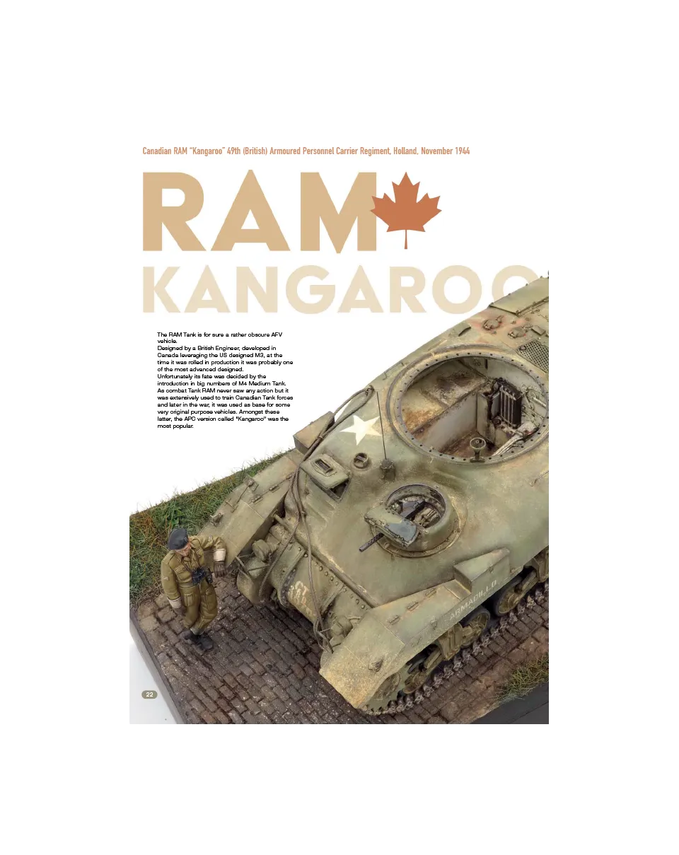 AFV Modeller AFV125 Ram Kangaroo rivista PDF numero singolo