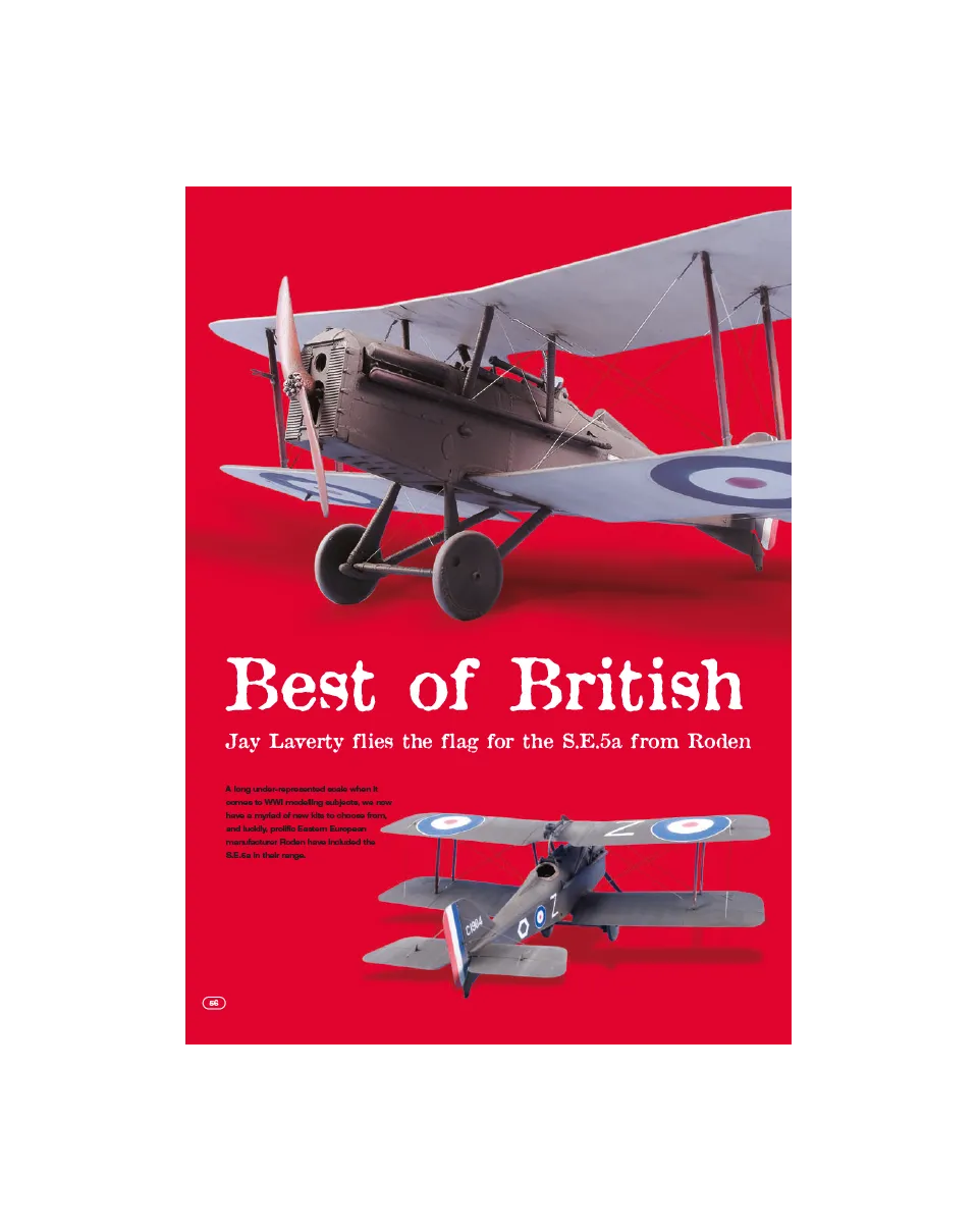 AFV Modeller AIR 16 articolo PDF Best of Britain copia singola