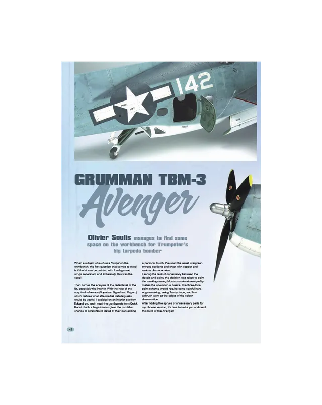 AFV Modeller AIR66 articolo PDF Grumman TBM-3 Avenger