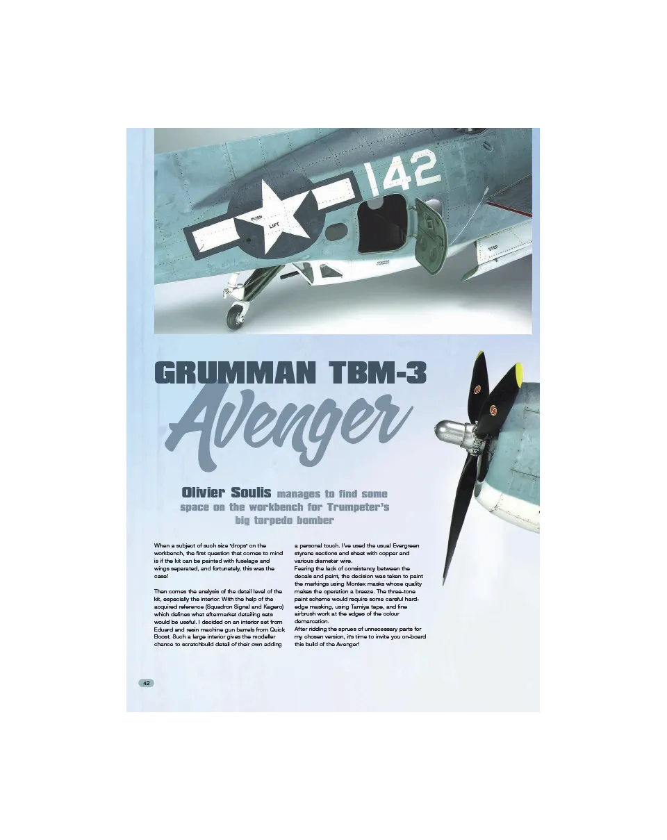 AFV Modeller AIR66 articolo PDF Grumman TBM-3 Avenger
