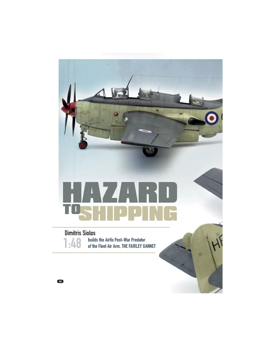 AFV Modeller AIR120 Fairey Gannet articolo PDF 1:48
