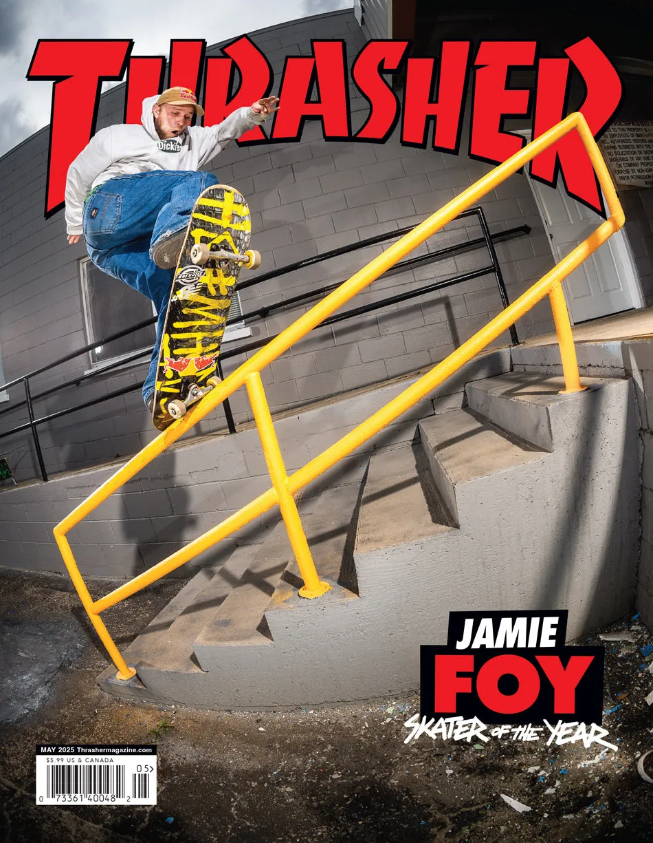 Thrasher Magazine Maggio 2025 rivista copia singola
