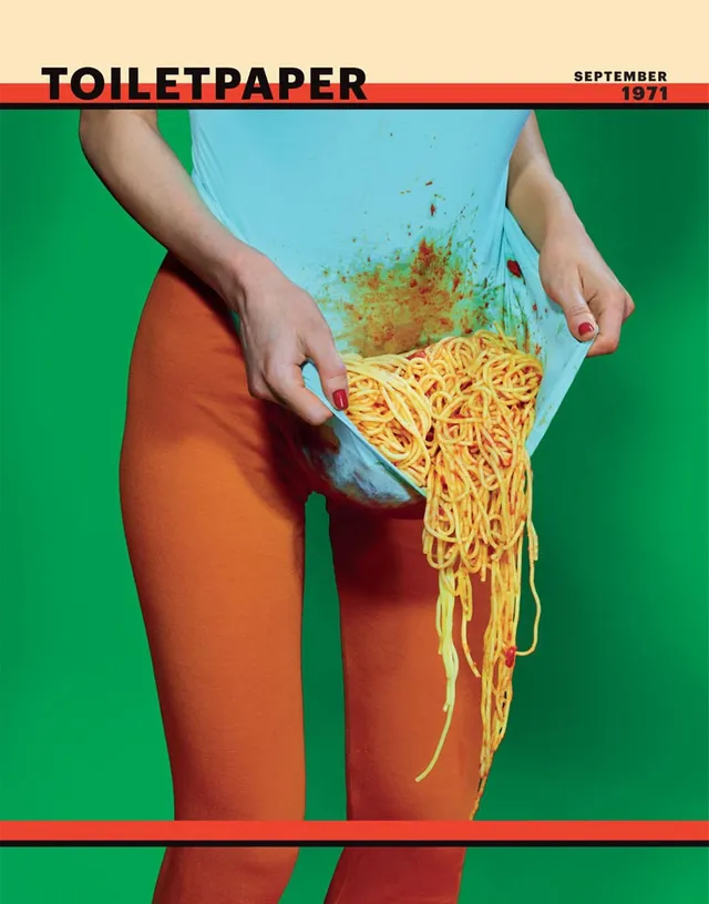 TOILETPAPER Magazine N.8 rivista copia singola arte