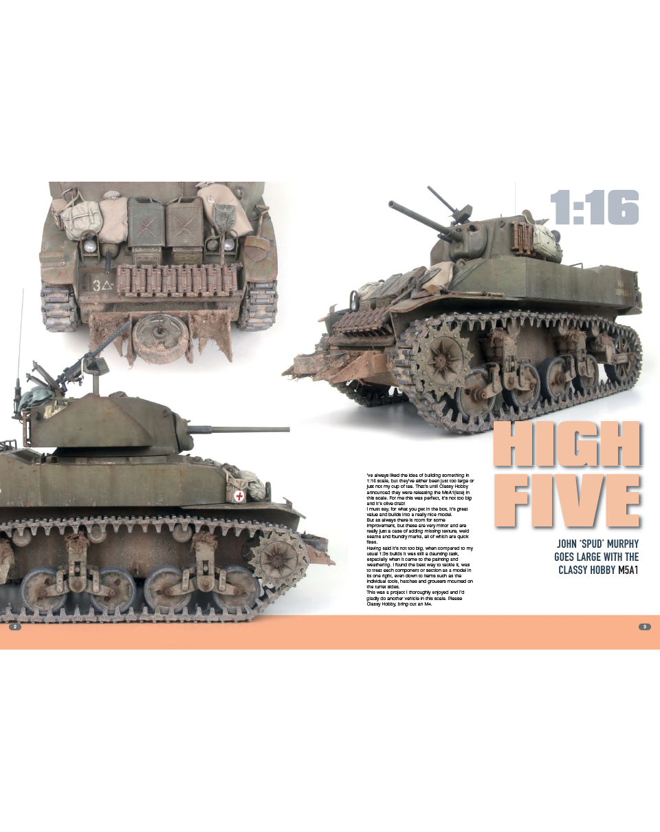 AFV Modeller 122 rivista Meng copia singola mezzi militari
