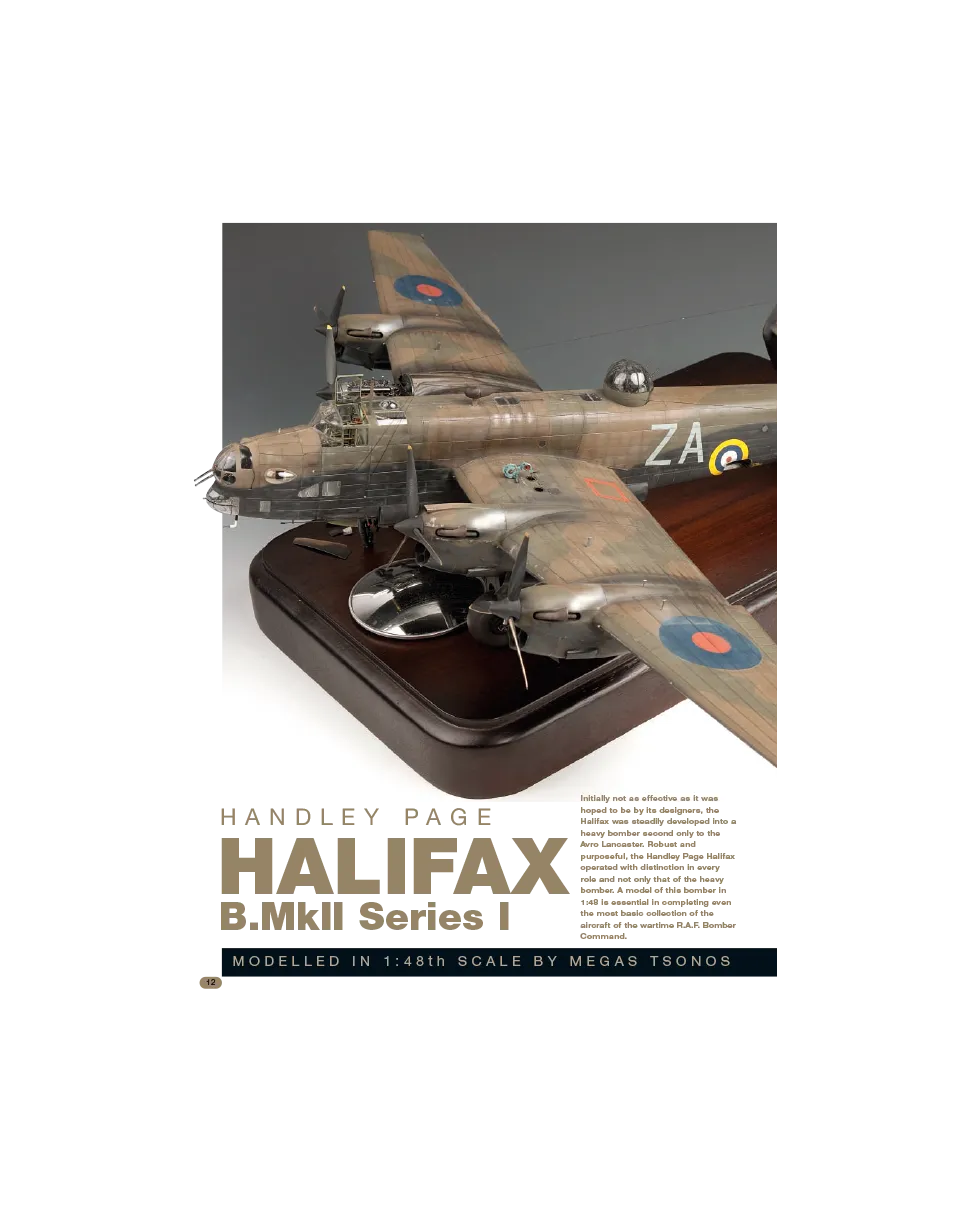 AFV Modeller AIR29 articolo PDF Halifax B MkII