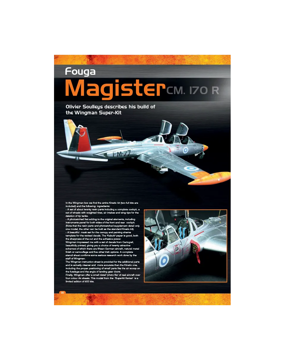 AFV Modeller AIR61 PDF Fouga Magister copia singola