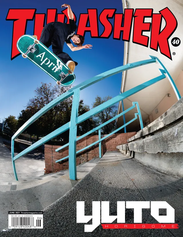 Thrasher Magazine giugno 2021 rivista copia singola