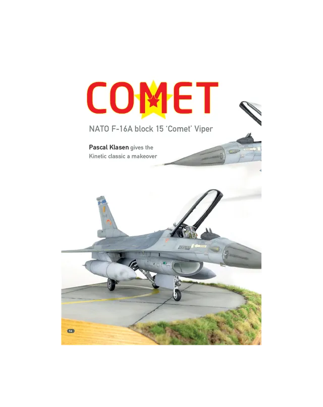 AFV Modeller AIR116 articolo PDF F-16A