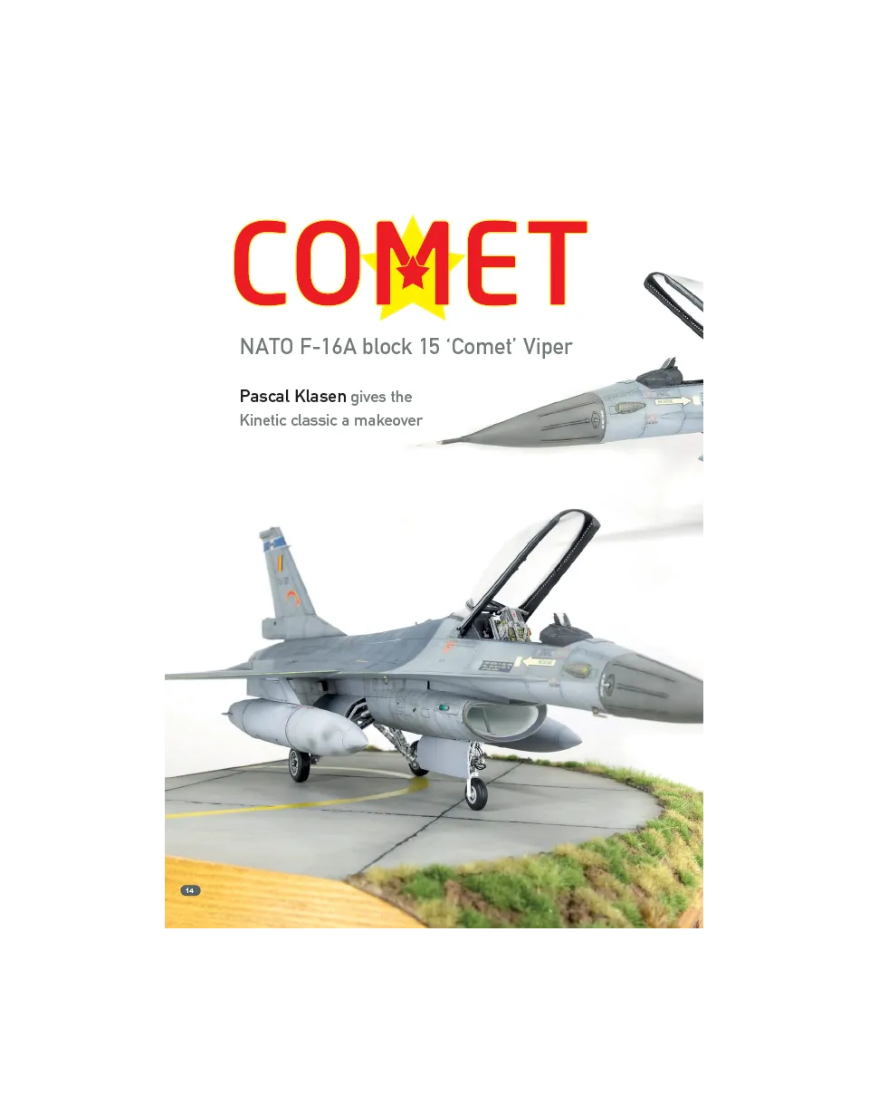 AFV Modeller AIR116 articolo PDF F-16A