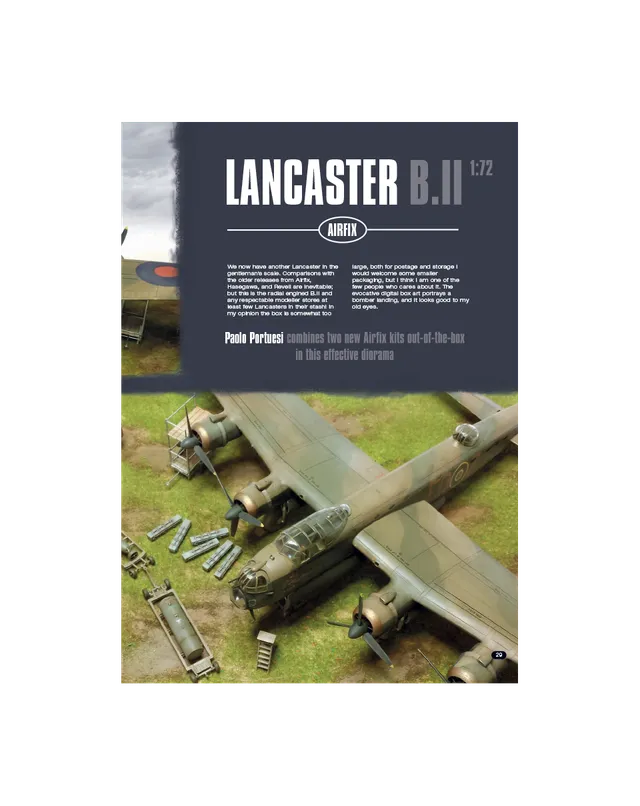AFV Modeller AIR 52 Lancaster B.II articolo PDF bombardieri