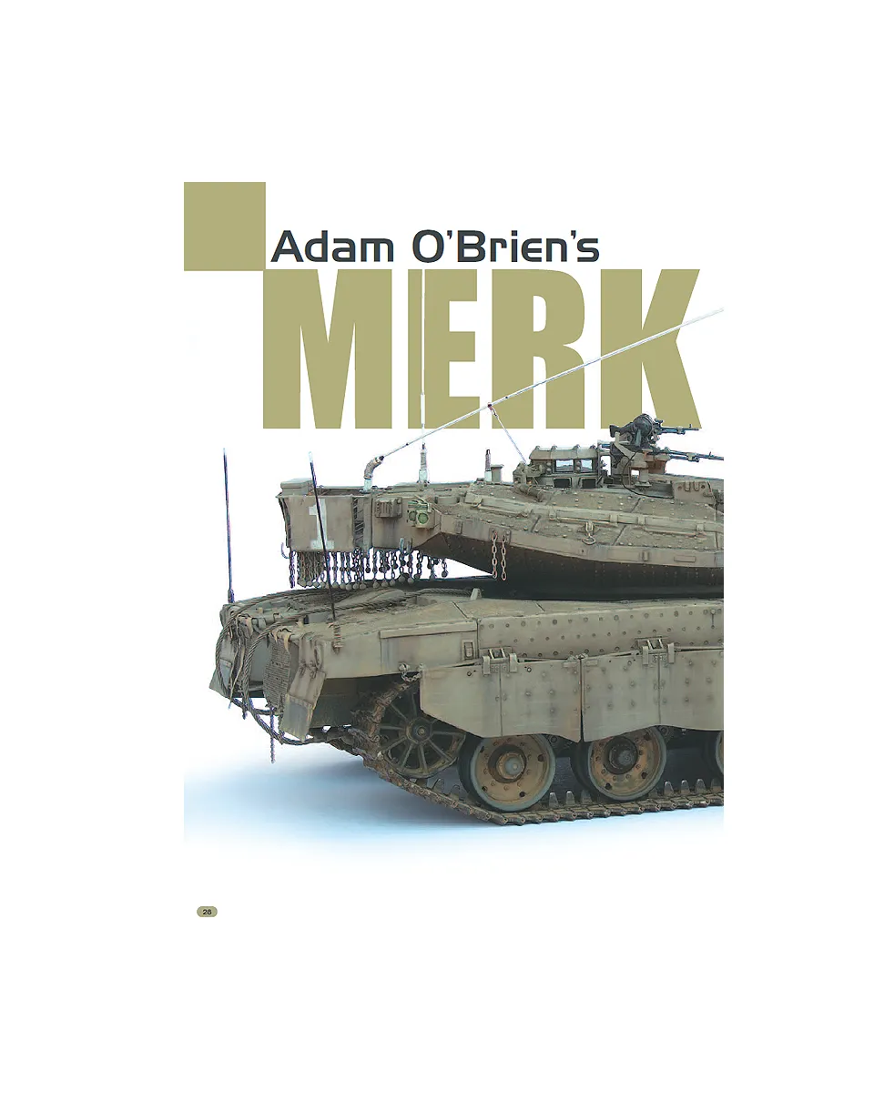 AFV Modeller 28 articolo PDF Merkava 3