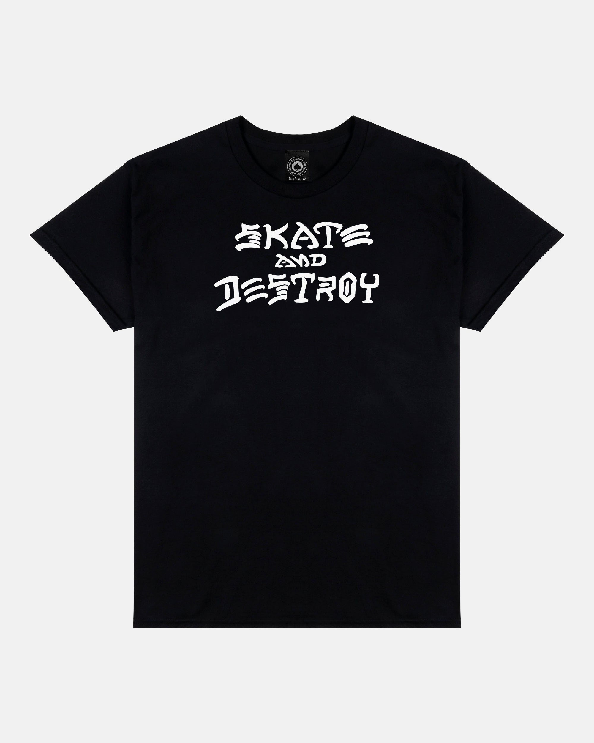 Thrasher Skate and Destroy t-shirt nera cotone Stecyk