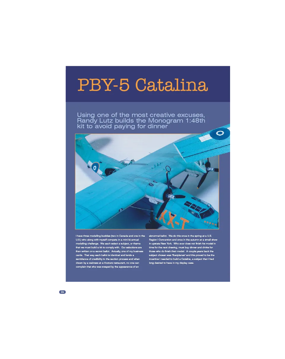 AFV Modeller AIR7 articolo PDF PBY-5 Catalina