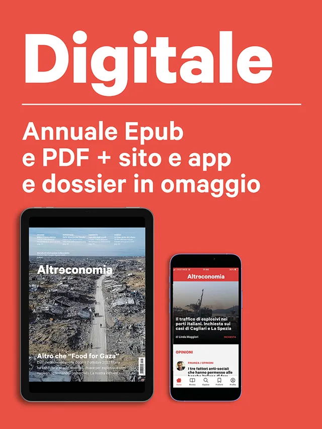 Altreconomia annuale digitale abbonamento 11 numeri arretrati