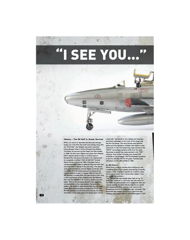 AFV Modeller AIR51 I See You articolo PDF
