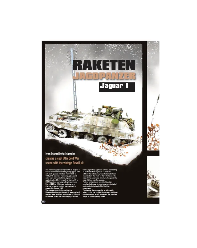 AFV Modeller AFV132 articolo PDF Raketen Jaguar 1