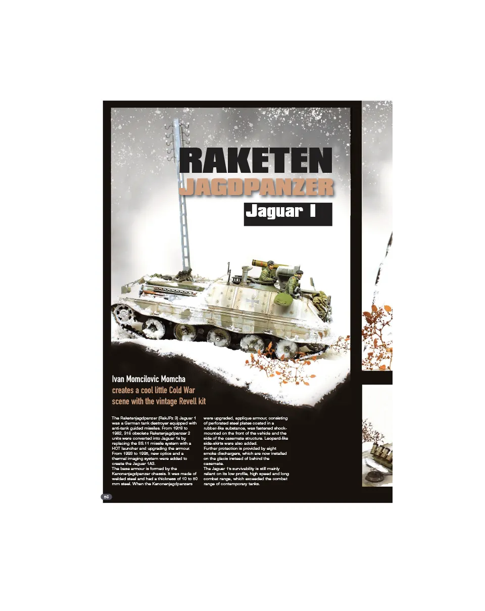 AFV Modeller AFV132 articolo PDF Raketen Jaguar 1
