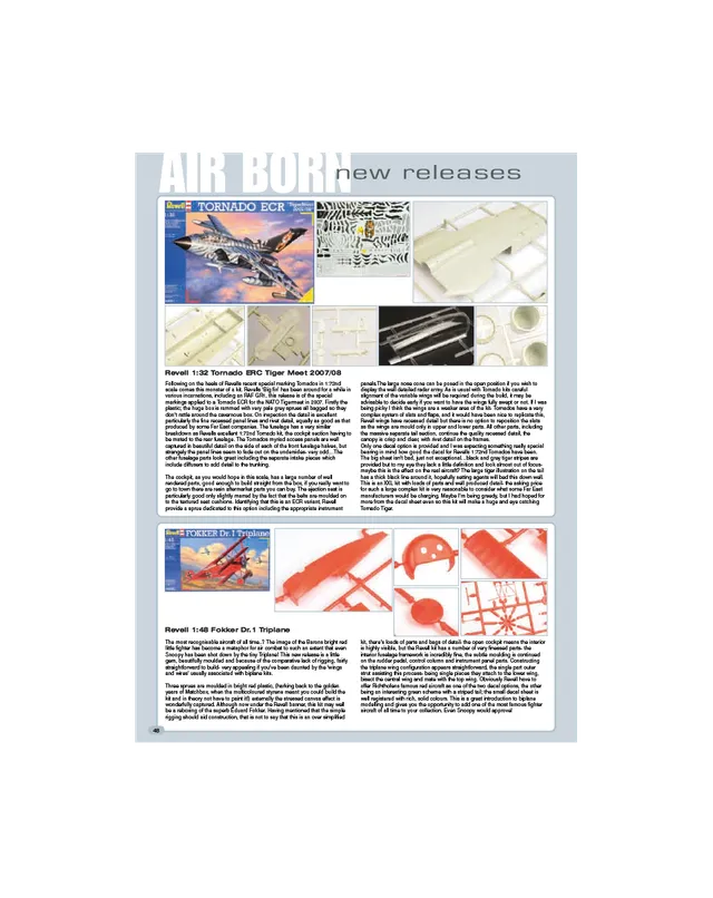 AFV Modeller AIR31 Air Born articolo PDF aerei