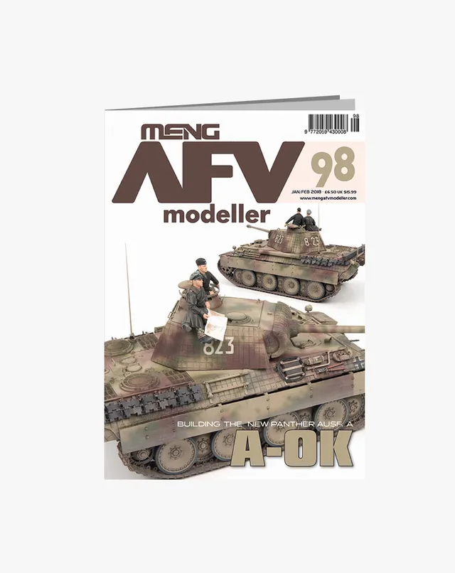AFV Modeller 98 rivista Meng numero singolo modellismo