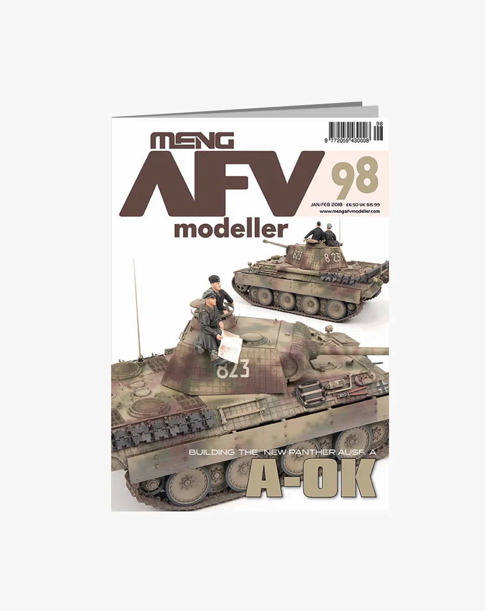 AFV Modeller 98 rivista Meng numero singolo modellismo