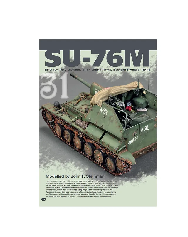 AFV Modeller Issue 61 articolo PDF SU-76M