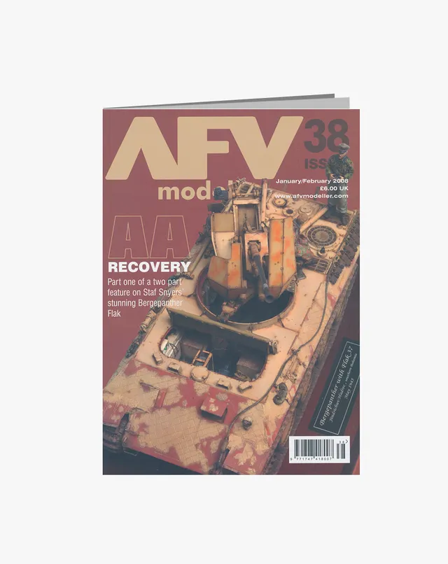 AFV Modeller Issue 38 rivista copia singola carri