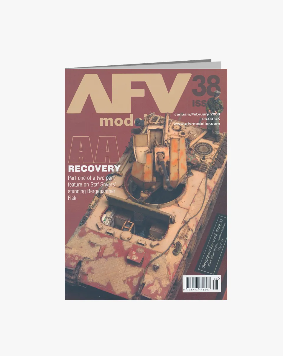 AFV Modeller Issue 38 rivista copia singola carri