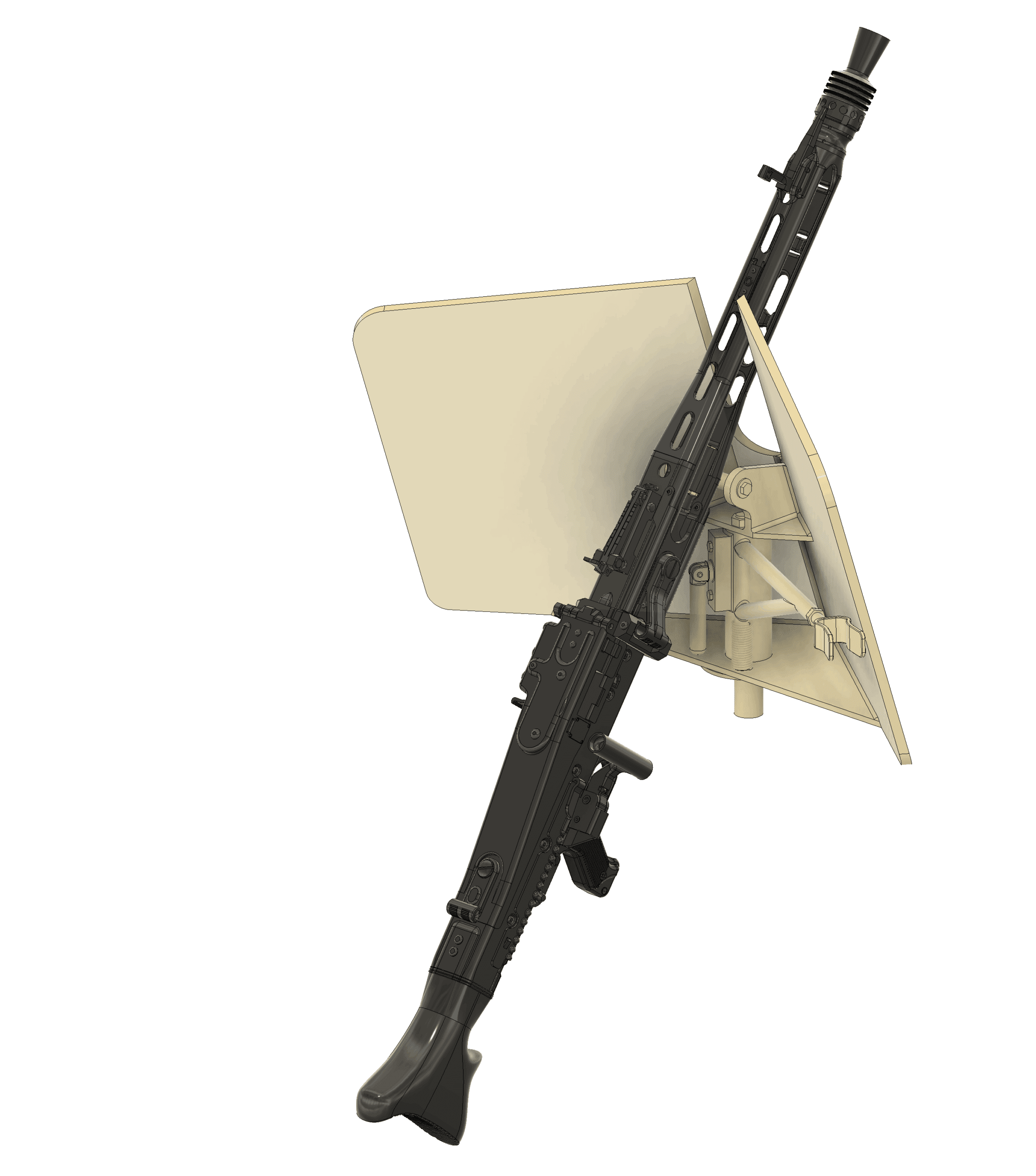 AFV Modeller 16301 dettaglio 1:16 MG42 Sd.Kfz. 251