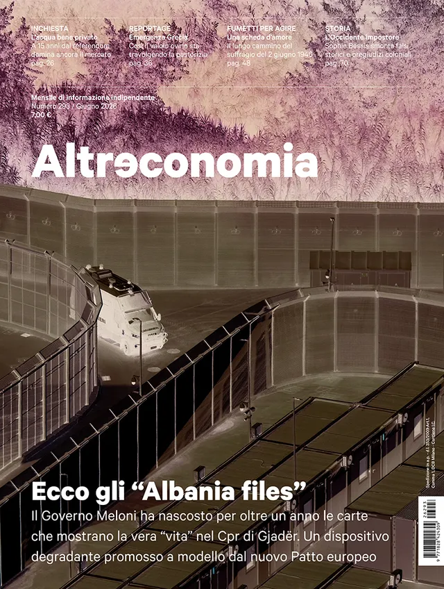 Altreconomia 293 Albania Files rivista numero singolo