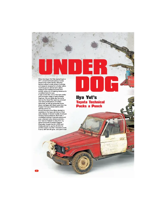 AFV Modeller AFV AFV121 articolo PDF Underdog