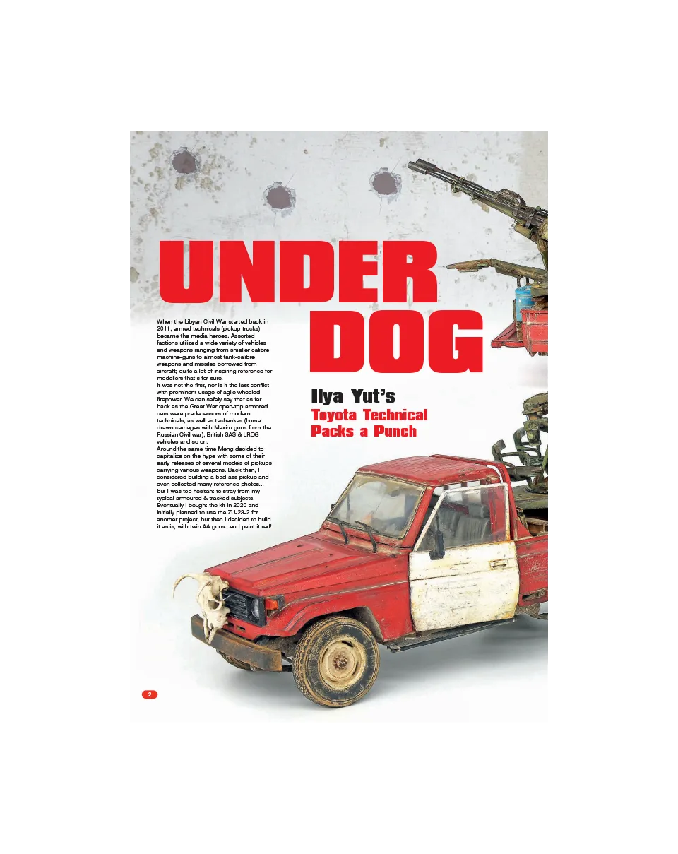 AFV Modeller AFV AFV121 articolo PDF Underdog