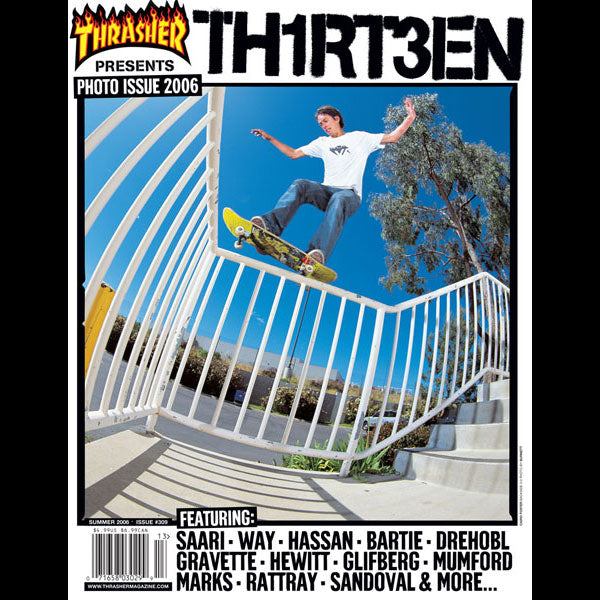 Thrasher Photo Issue Thirt3en estate 2006 rivista 196 pagine