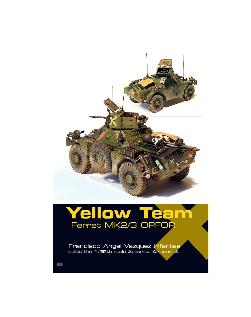 AFV Modeller Issue 48 Yellow Team articolo PDF copia singola