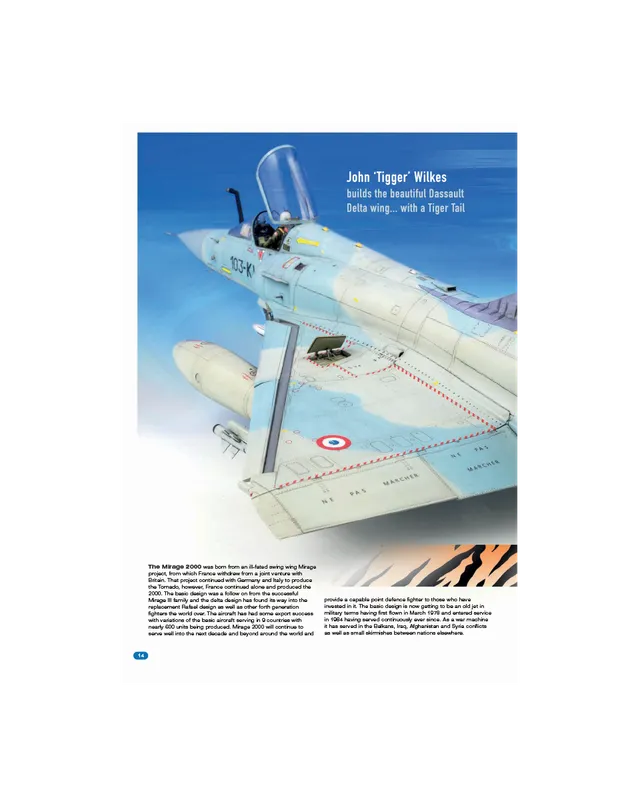 AFV Modeller AIR100 Mirage 2000 articolo PDF jet