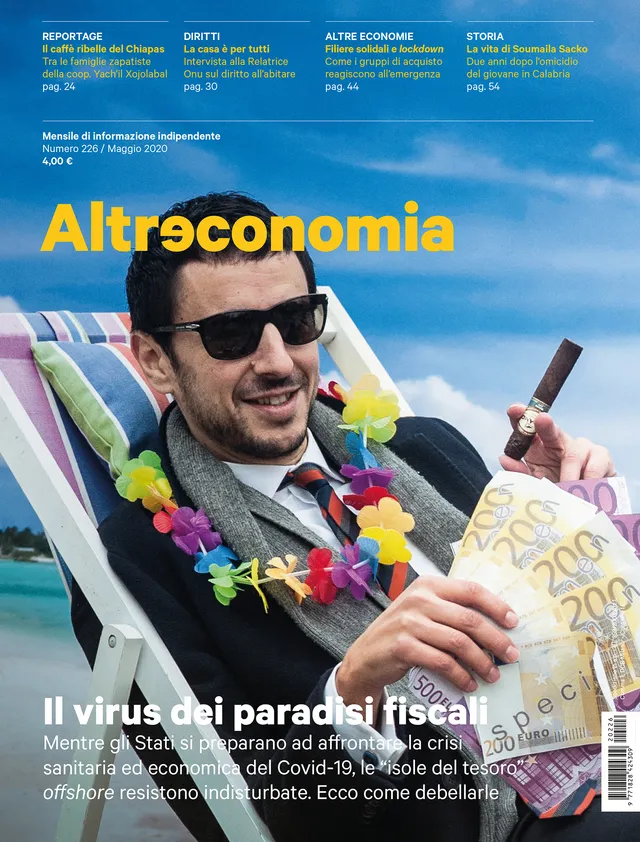 Altreconomia 226 Il virus dei paradisi fiscali rivista copia singola