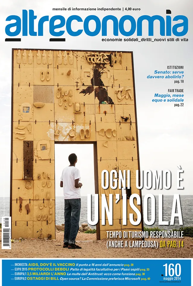 Altreconomia 160 Ogni uomo è un’isola rivista copia singola
