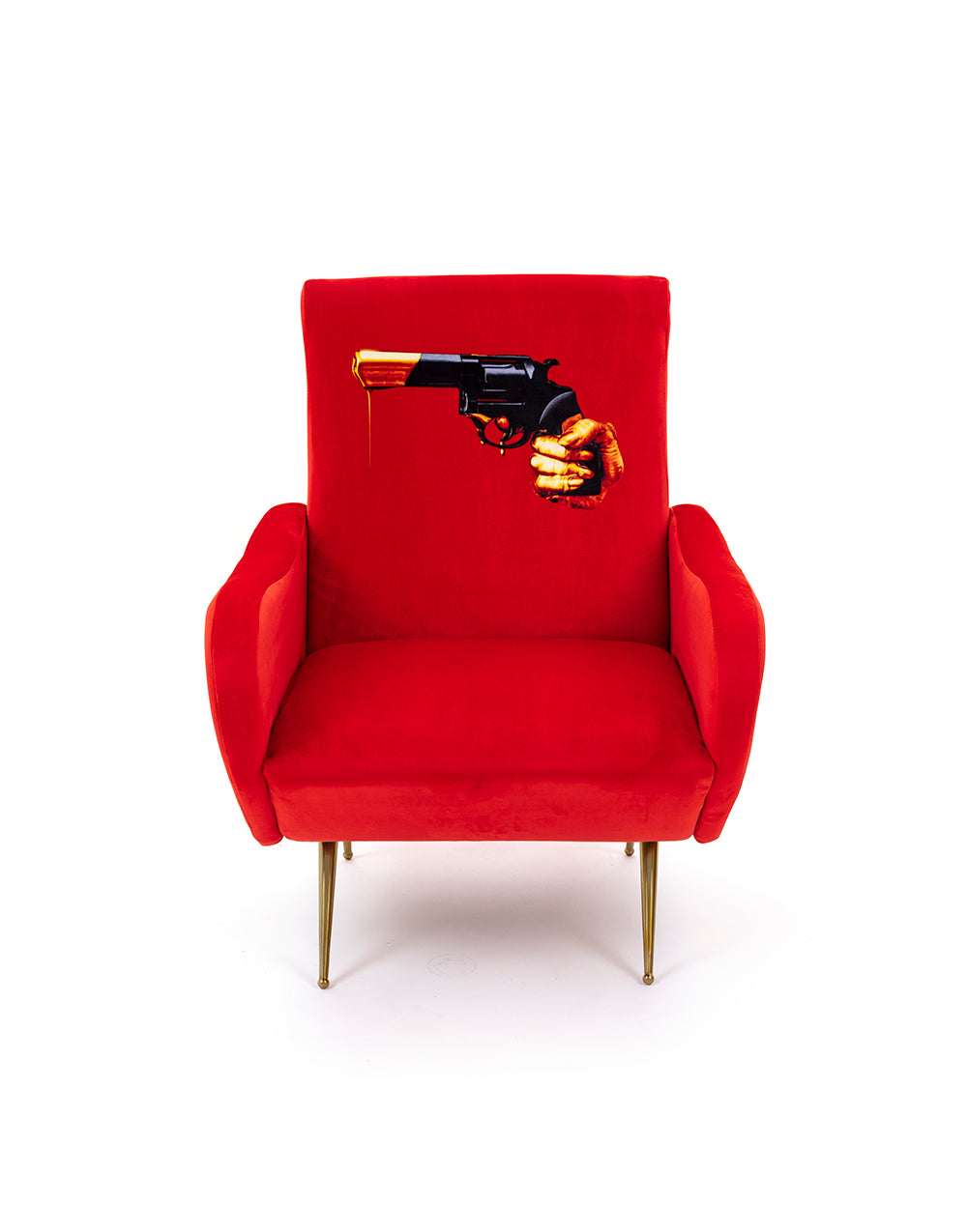 Toiletpaper Armchair poltrona tessuto 70x79 cm