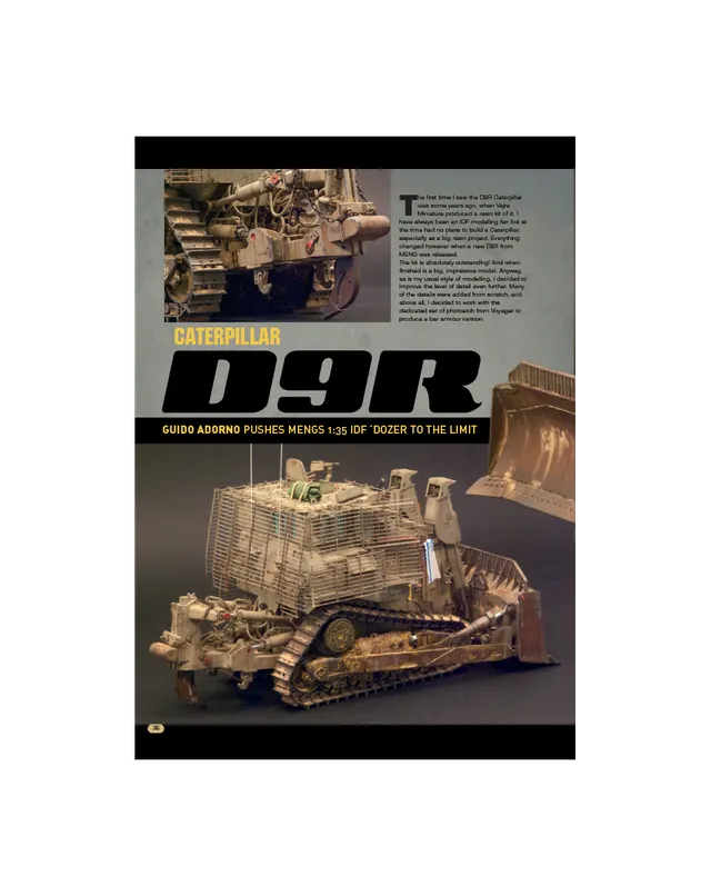 AFV Modeller AFV86 articolo PDF D9 Dozer