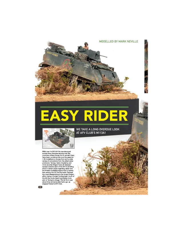 AFV Modeller AFV117 Easy Rider articolo PDF Vietnam