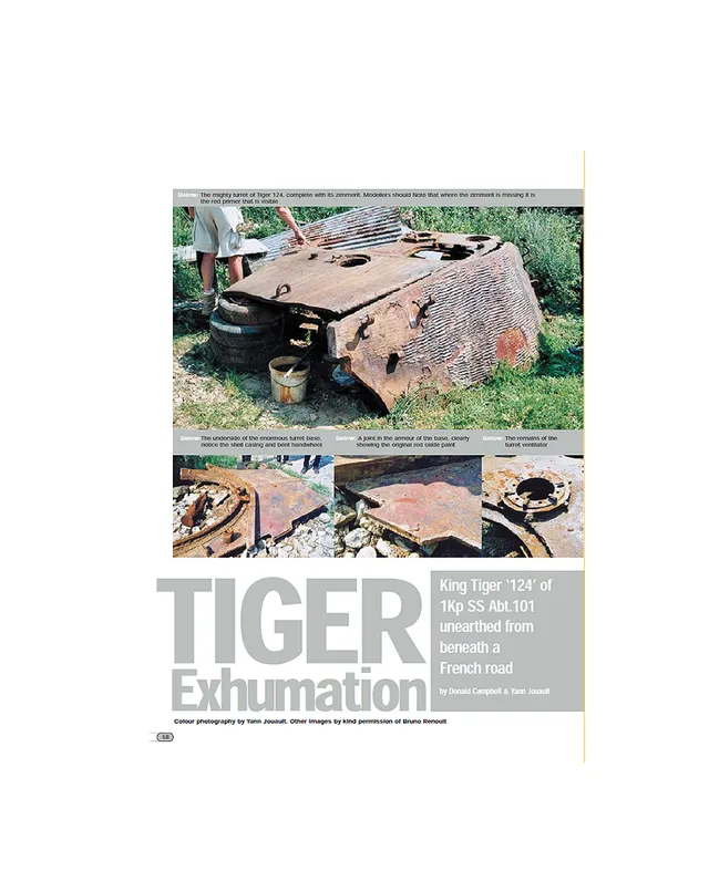 AFV Modeller Issue 1 articolo PDF Tiger Exhumation
