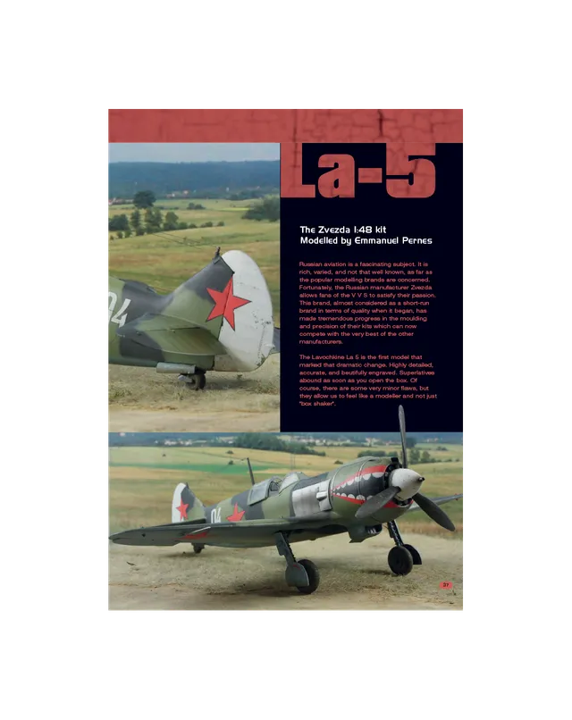 AFV Modeller AIR52 rivista PDF La.5