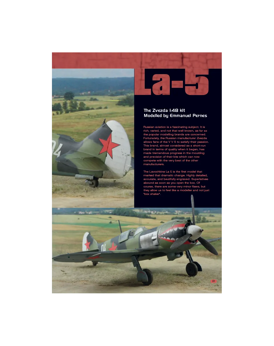 AFV Modeller AIR52 rivista PDF La.5