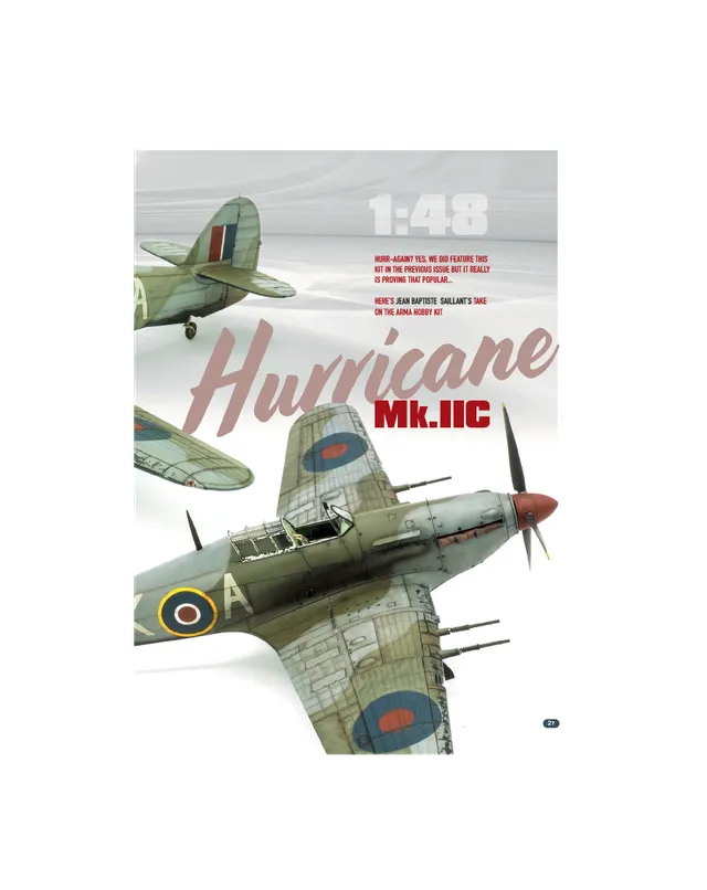 AFV Modeller AIR114 Hurricane articolo PDF copia singola