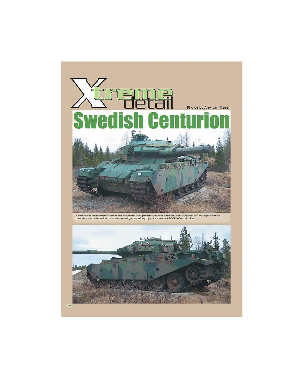 AFV Modeller 33 Xtreme Detail rivista copia singola PDF