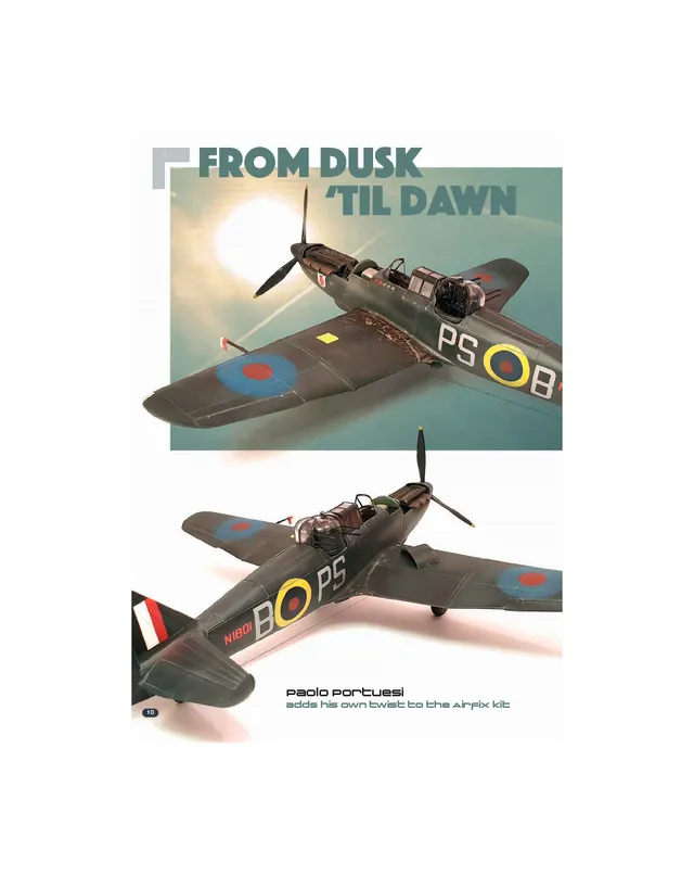 AFV Modeller AIR87 From Dusk til Dawn articolo PDF aerei